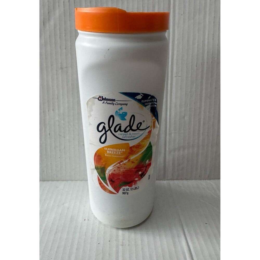 Glade Carpet Room Refresher Deodorizer Powder Hawaiian Breeze 32oz